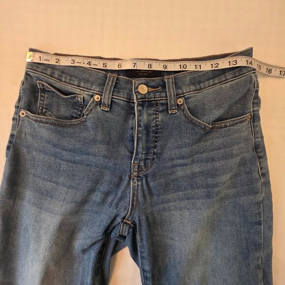 Lucky Brand Women "Ava" Mid-Rise Super Skinny Distressed Denim Jeans, Size 8/29 - Picture 4 of 8